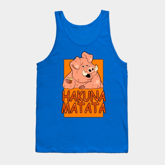 Hakuna Matata Tank Top by vanpaul54